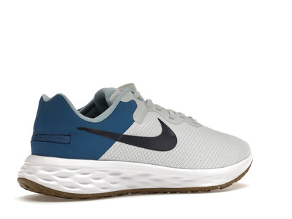 Nike Revolution 6 FlyEase Next Nature Pure Platinum Dark Marina Blue