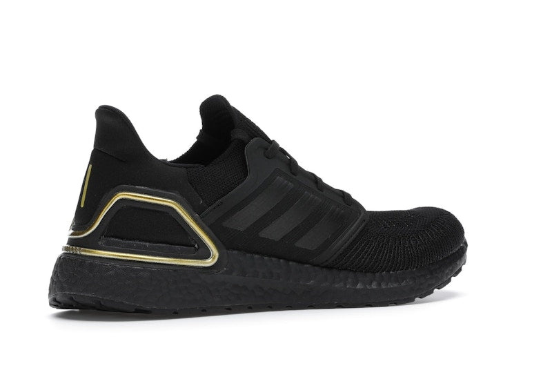 adidas Ultra Boost 20 Core Black Gold Metallic