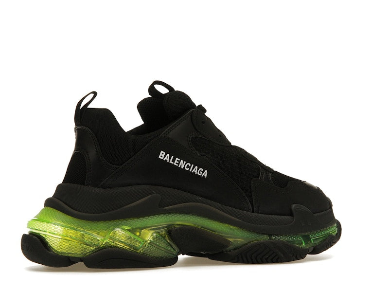 Balenciaga Triple S Black Yellow Fluo