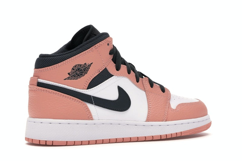 Jordan 1 Mid Pink Quartz (GS)