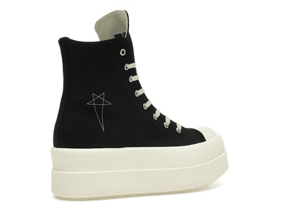Rick Owens Hollywood DRKSHDW Double Bumper High Black Pearl