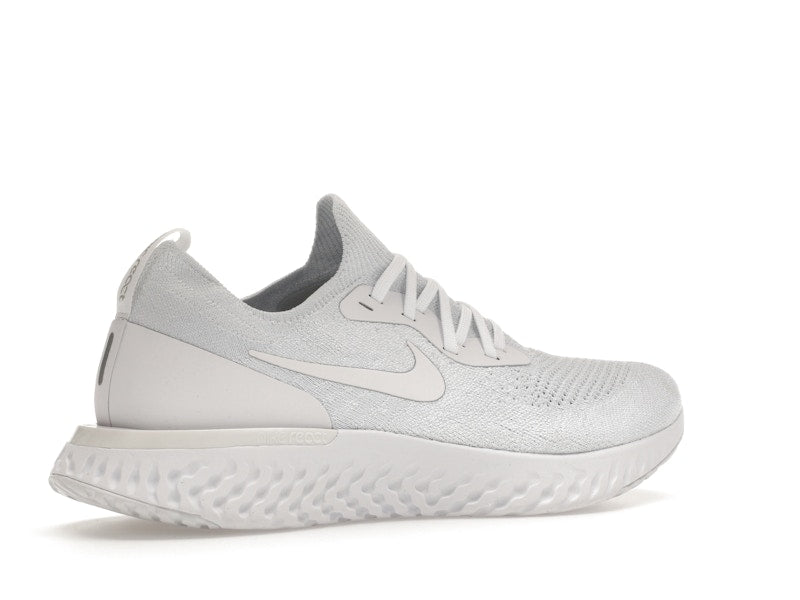 Nike Epic React Flyknit True White
