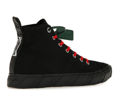 OFF-WHITE Vulcanized Hi Canvas Black Red