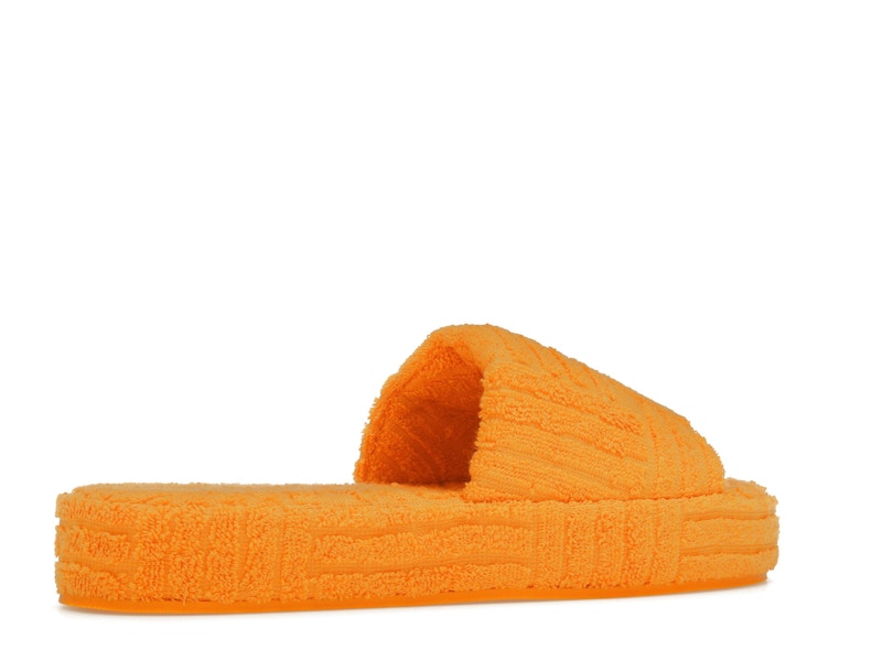 Bottega Veneta Resort Sponge Slide Tangerine