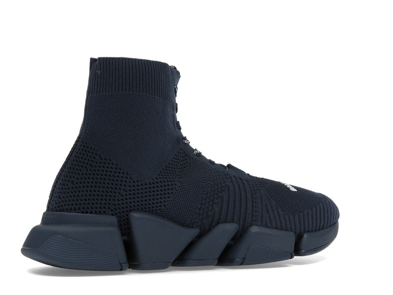 Balenciaga Speed 2.0 Lace Up Recycled Dark Blue