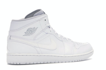 Jordan 1 Mid White/Pure Platinum