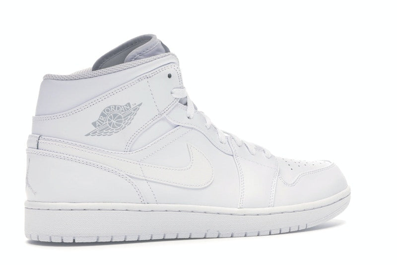 Jordan 1 Mid White/Pure Platinum