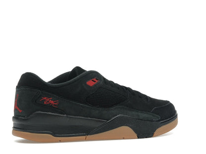 Jordan Flight Court Black Red