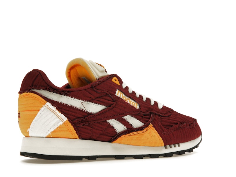 Reebok Classic Leather Pump Market Classic Burgundy