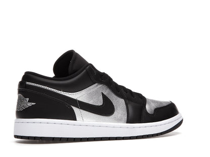 Jordan 1 Low SE Black Metallic Silver (Women's)