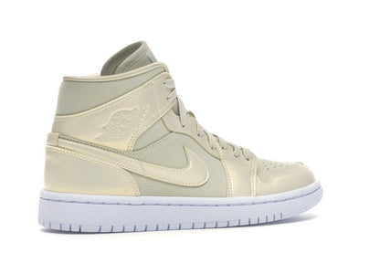 Jordan 1 Mid Goose Feather Yellow (Women's)