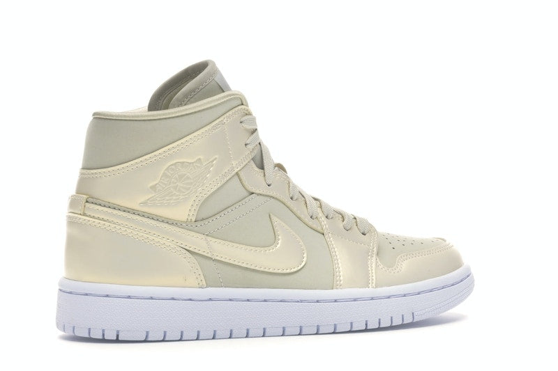Jordan 1 Mid Goose Feather Yellow (Women's)