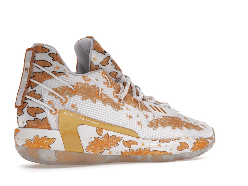 adidas Dame 7 Ric Flair White