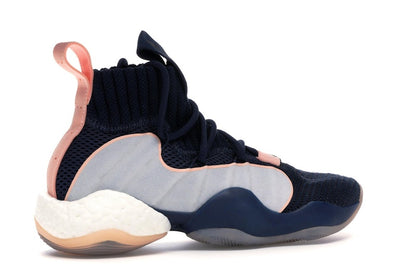 adidas Crazy BYW X Collegiate Navy Clear Orange