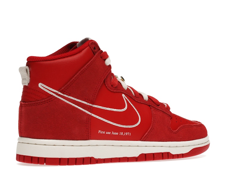 Nike Dunk High First Use Red
