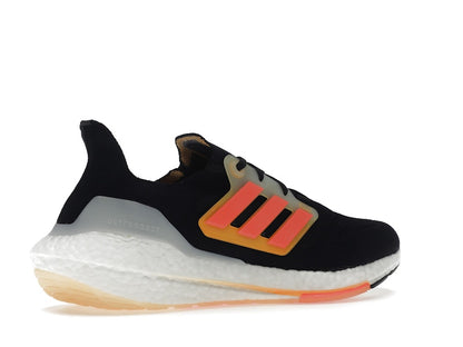adidas Ultra Boost 22 Black Turbo Flash Orange