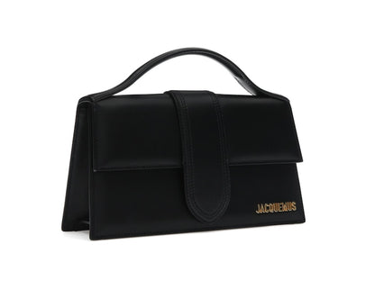 Jacquemus Le Grand Bambino Crossbody Strap Handbag Black