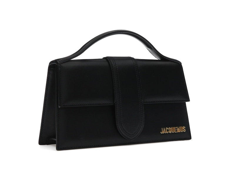 Jacquemus Le Grand Bambino Crossbody Strap Handbag Black