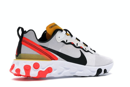 Nike React Element 55 White Black Crimson Gold