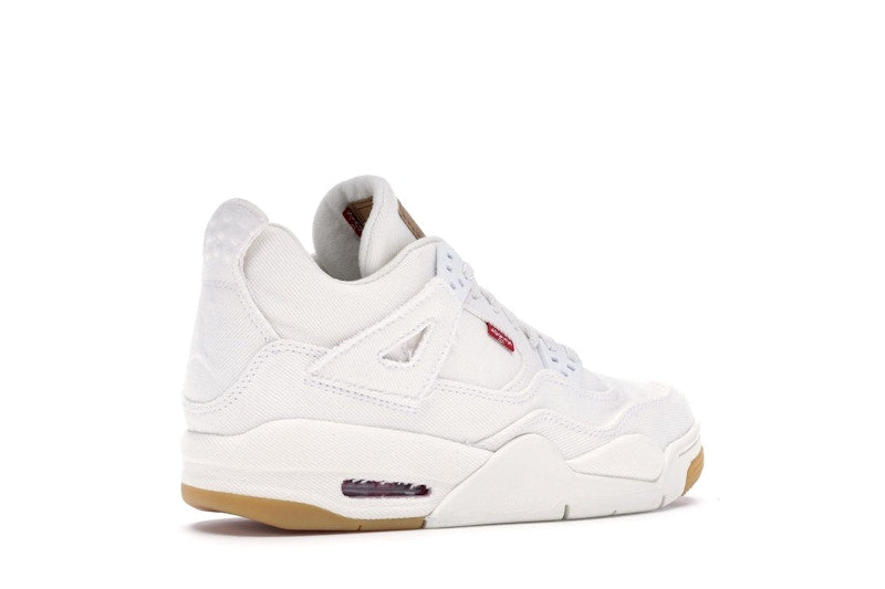 Jordan 4 Retro Levi's White (GS) (Levi's Tag)
