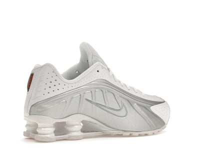 Nike Shox R4 White Metallic Silver (Women's)