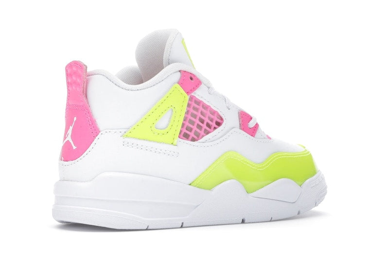 Jordan 4 Retro White Lemon Pink (TD)