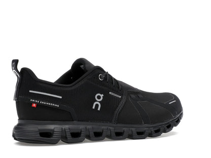 On Running Cloud 6 Waterproof All Black