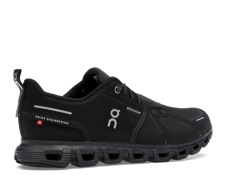 On Running Cloud 6 Waterproof All Black