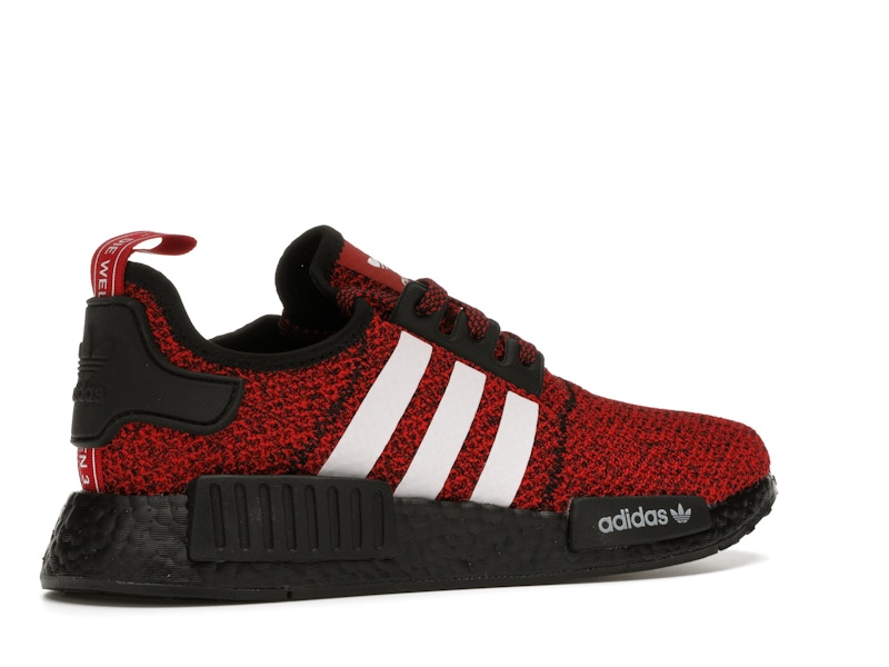adidas NMD R1 Carbon Red White Black