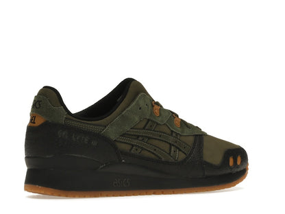 ASICS Gel-Lyte III Olive Canvas Black