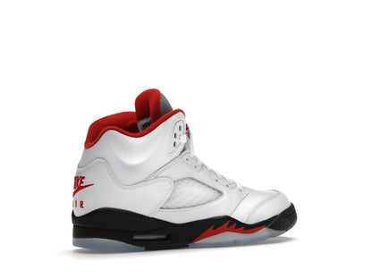 Jordan 5 Retro Fire Red Silver Tongue (2020) (GS)