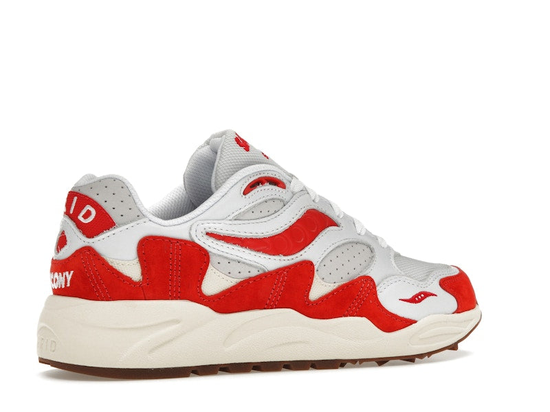 Saucony Grid Shadow 2 Ivy Prep White Red