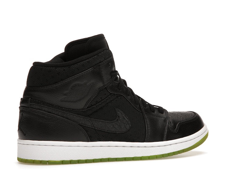 Jordan 1 Phat Black Action Green