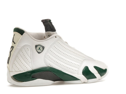 Jordan 14 Retro White Forest Green