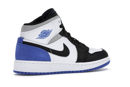 Jordan 1 Mid SE White Black Royal (GS)