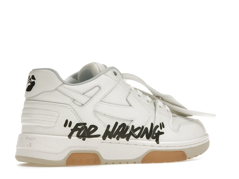 OFF-WHITE Out Of Office "OOO" Low "For Walking" White Black (Women's)