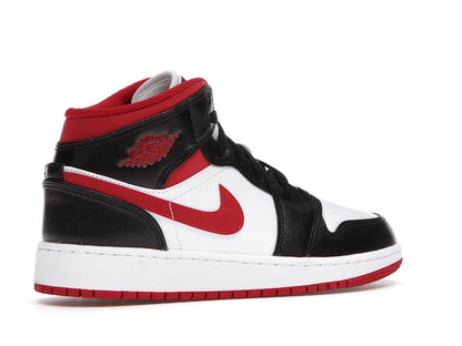 Jordan 1 Mid Gym Red Black White (GS)