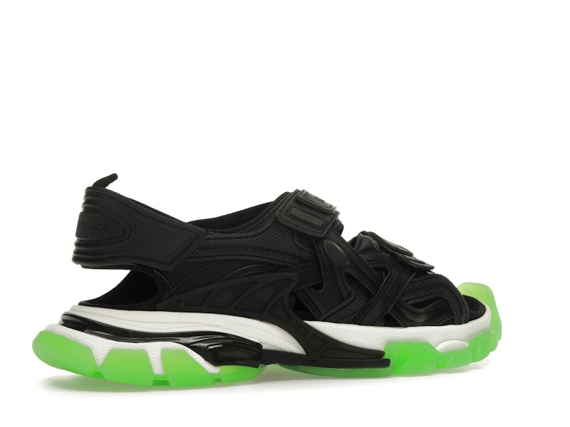 Balenciaga Track Sandal Black White Green