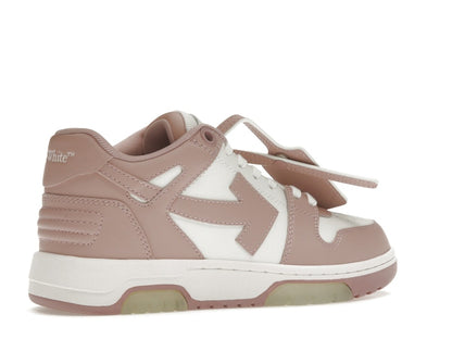 Off-White Out Of Office Calf Leather White Pink (Women's)