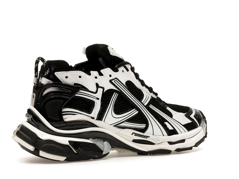 Balenciaga Runner Black White