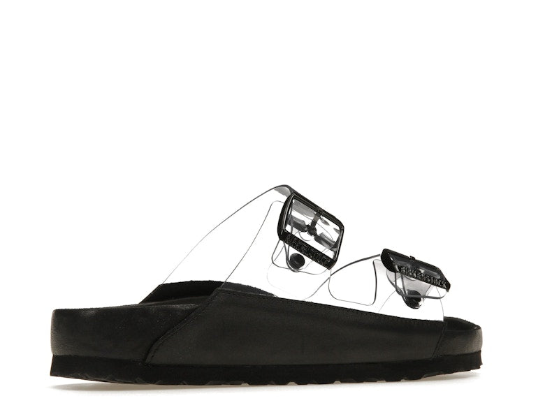 Birkenstock Arizona Transparent Manolo Blahnik Black
