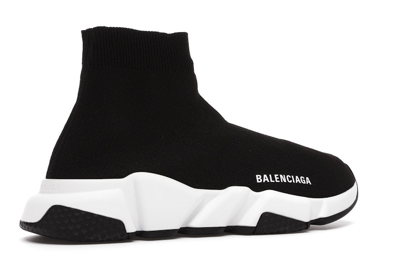 Balenciaga Speed Sneaker Black White Sole (Women's)