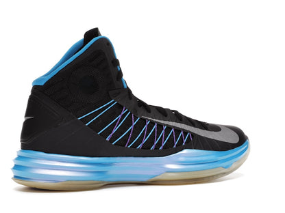 Nike Hyperdunk Plus Black Blue Glow