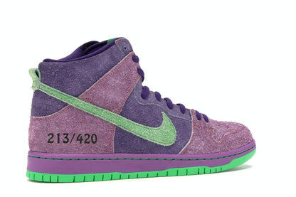 Nike SB Dunk High Reverse Skunk 420