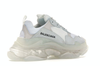 Balenciaga Triple S White Clear Sole (Women's)