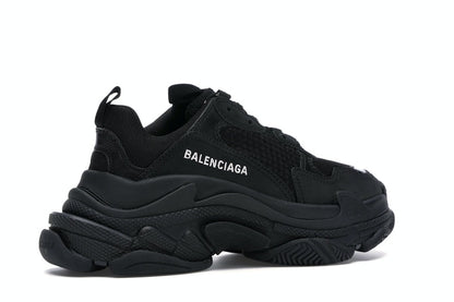 Balenciaga Triple S Triple Black (2018) Reissue Nondistressed (Women's)