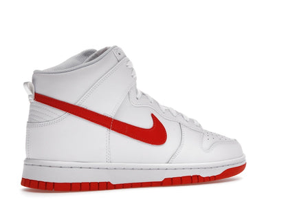 Nike Dunk High White Picante Red