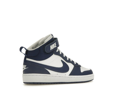 Nike Court Borough Mid 2 White Blue Void (GS)
