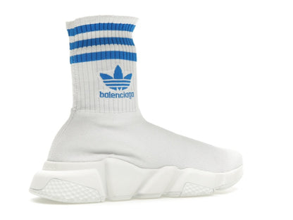 Balenciaga x adidas Speed Trainer White Blue