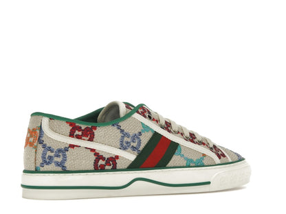 Gucci Tennis 1977 GG Logo White Multi